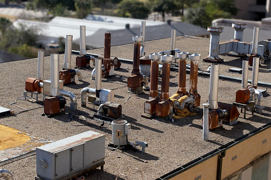 laboratory rooftop ventilation